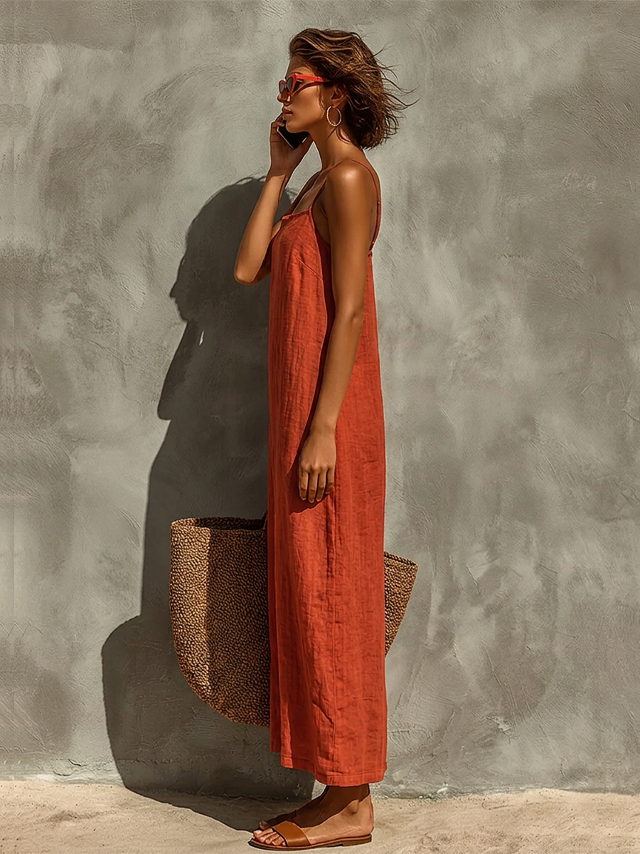 Salma | Vestido Tirantes Bohemio Atemporal