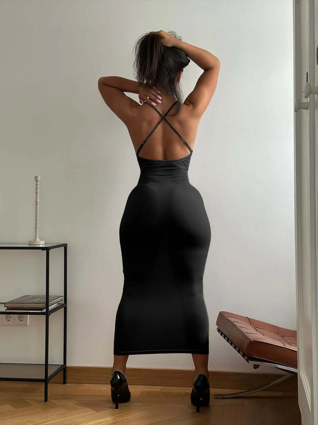 Calíndora | Vestido Largo Estilizador Ajustado