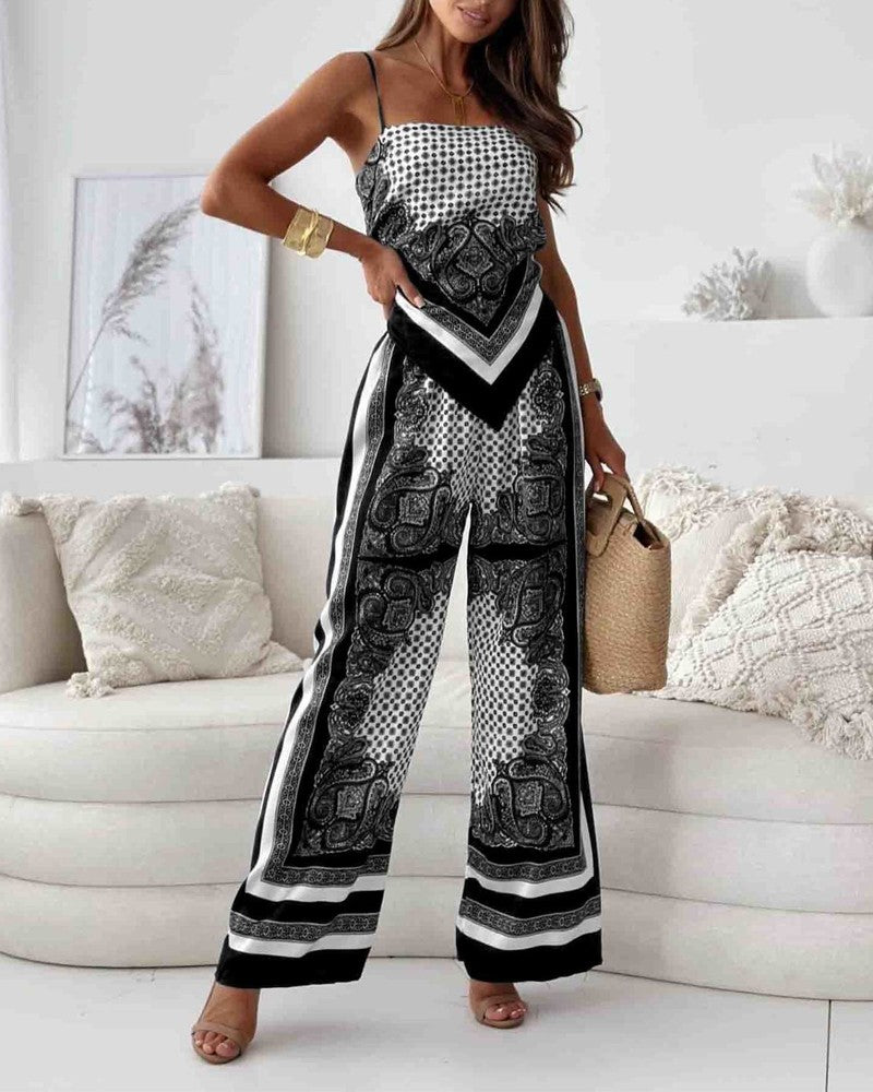 Malora | Conjunto Bohemio Bandeau Asimétrico