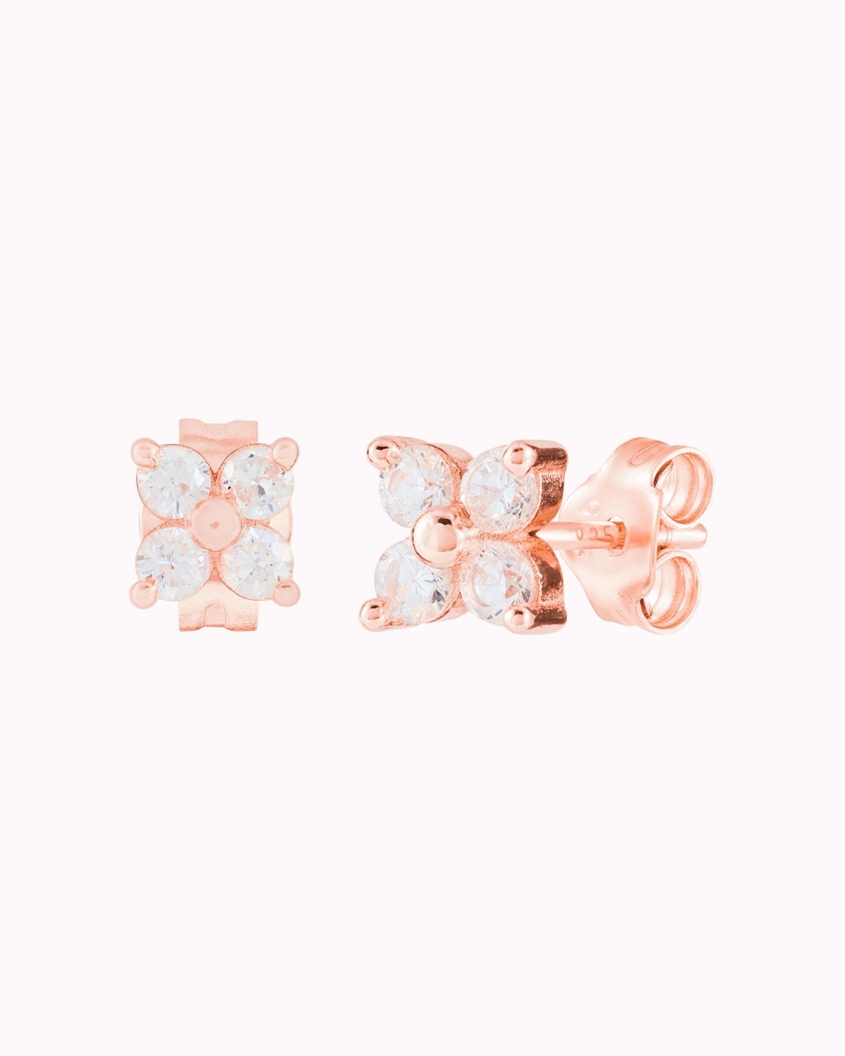 Florique | Pendientes Flor Circonitas