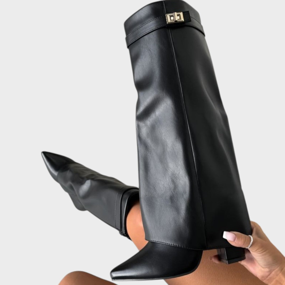 Martina |  Botas Cómodas de Caña Alta