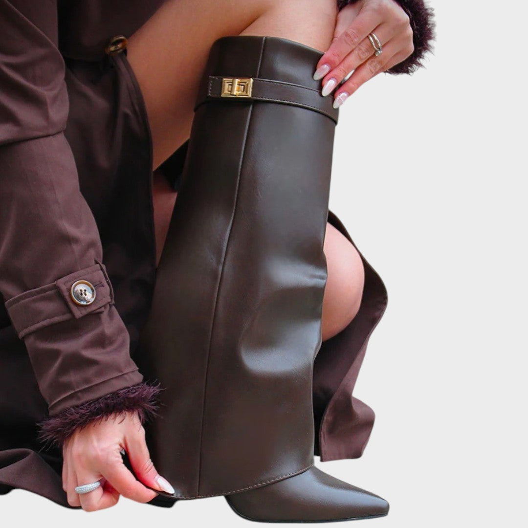 Martina |  Botas Cómodas de Caña Alta