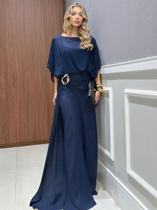 Elira | Conjunto Elegante Top Capa y Pantalones Anchos
