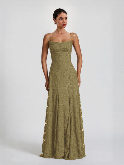 Livea | Vestido Largo Floral Tirantes Elegante