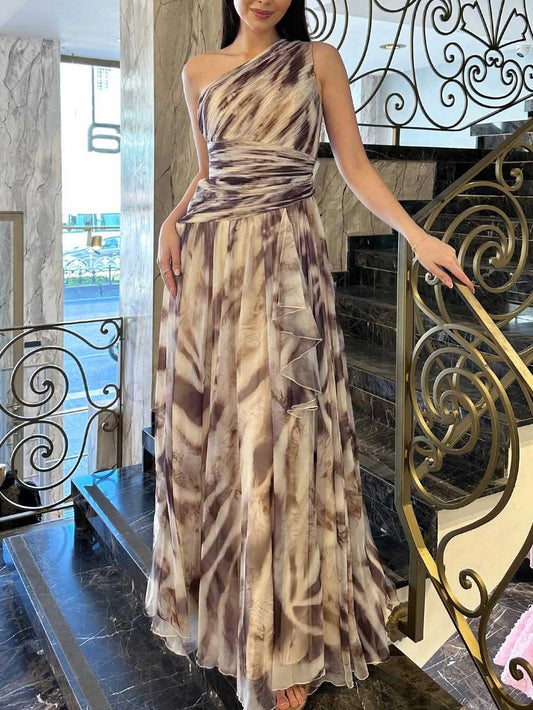 Elarévia | Vestido Mármol Celestial