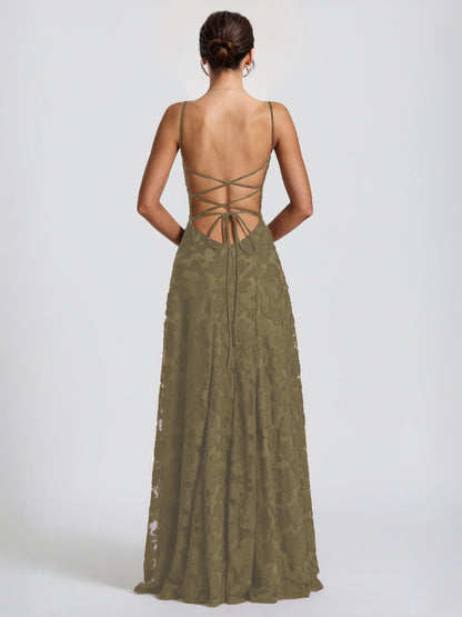 Livea | Vestido Largo Floral Tirantes Elegante