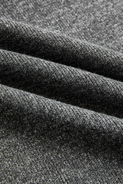 Jimena | Vestido Corto de Punto Holgado Cuello Polo y Cremallera