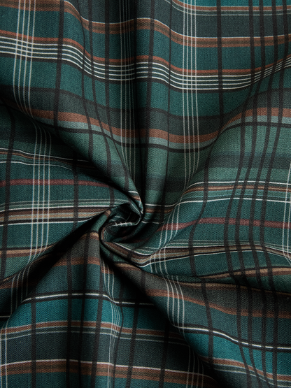 Dakota | Vestido Largo de Camisa a Cuadros