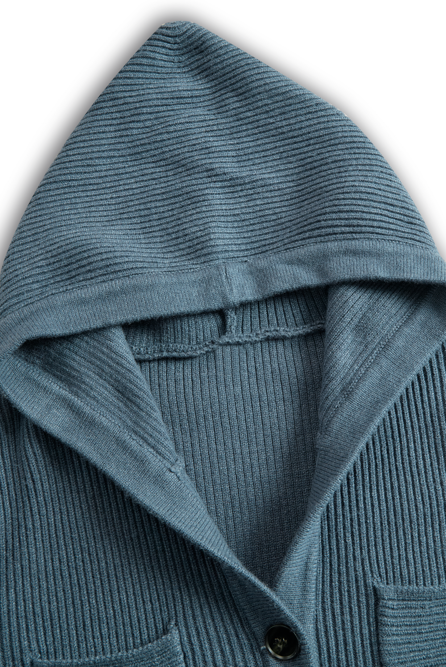 Ismara | Vestido Largo Ajustado de Punto con Capucha