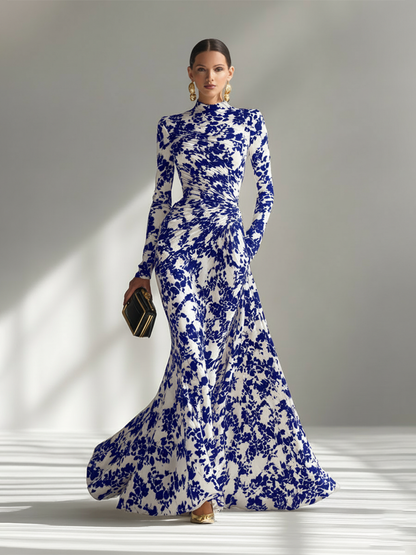 Ofelia | Vestido Cruzado Elástico con Estampado