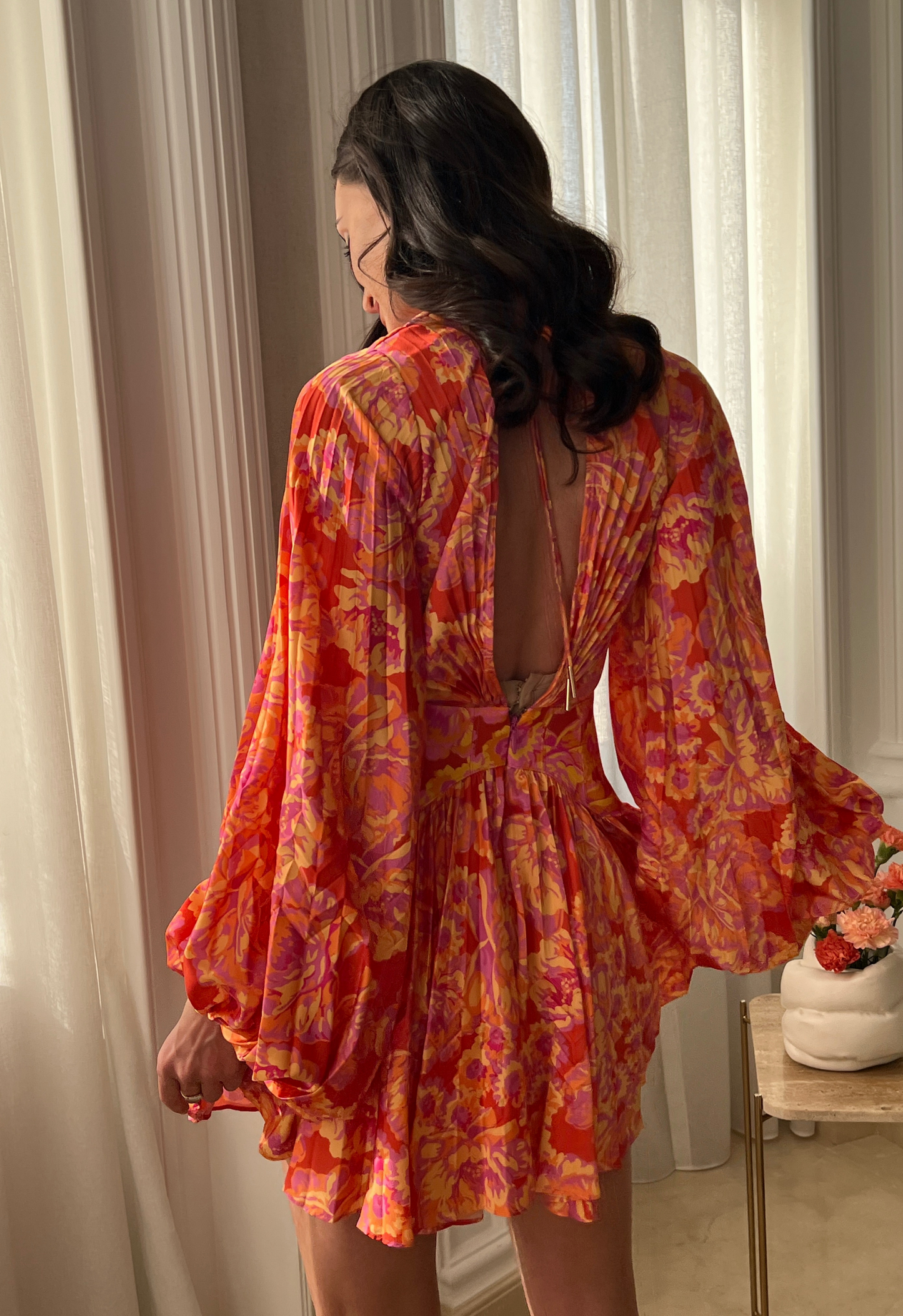 Elarisse | Mini Vestido Volantes Floral