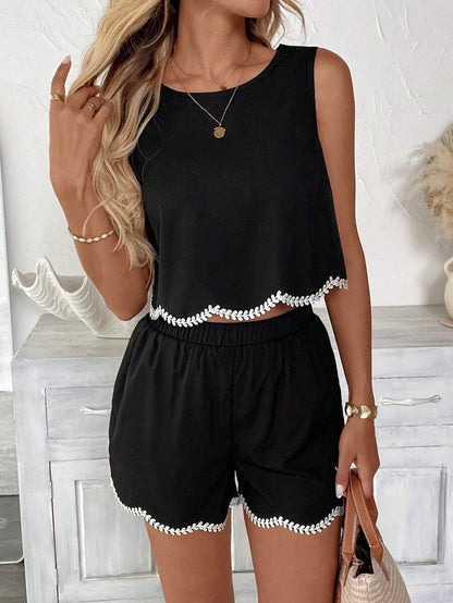 Liorévia | Conjunto Adorno Chaleco Short
