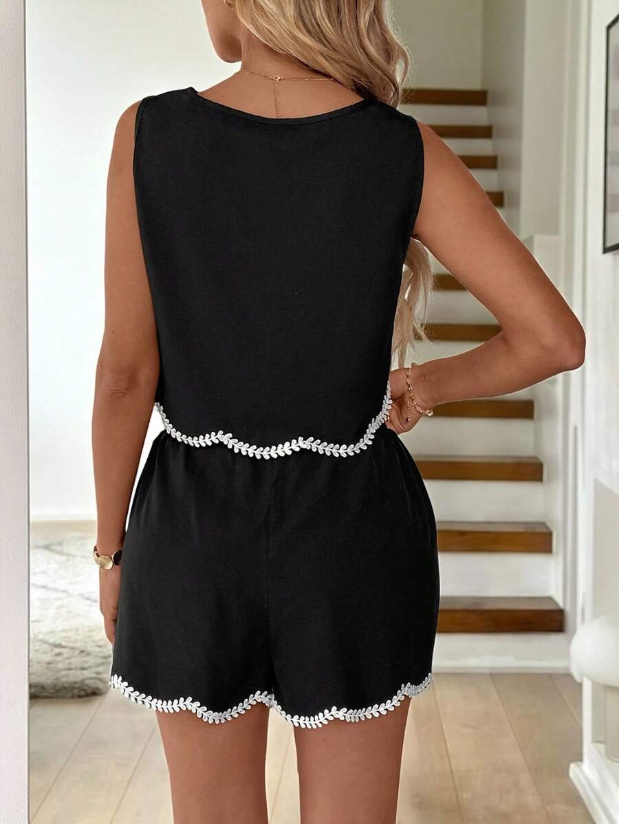Liorévia | Conjunto Adorno Chaleco Short