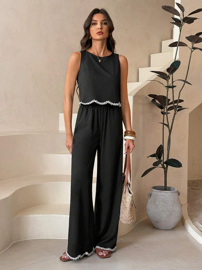 Élvaron | Conjunto Adorno Chaleco Pantalón