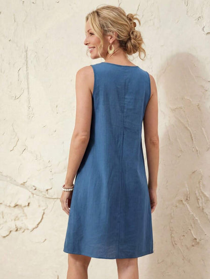 Liorabelle | Mini Vestido Rayas Sin Mangas