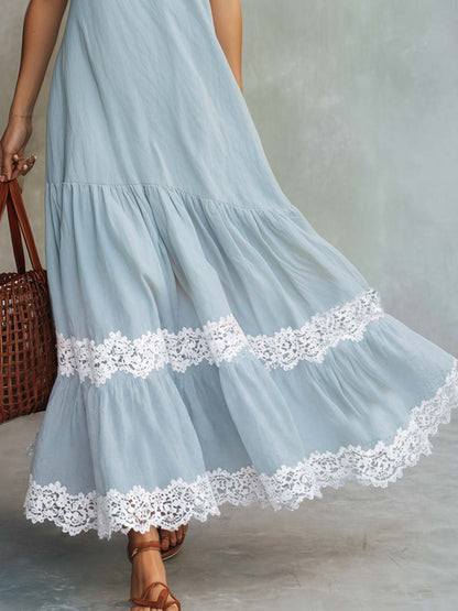 Celévara | Vestido Largo Bohemio Encaje