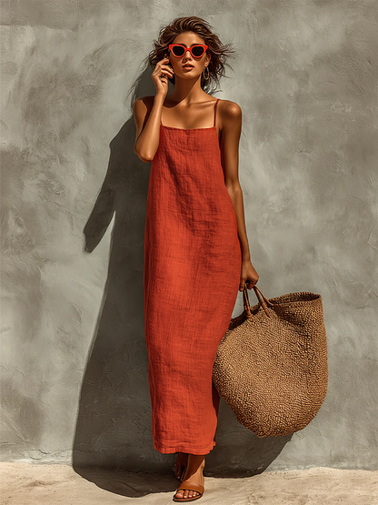 Salma | Vestido Tirantes Bohemio Atemporal