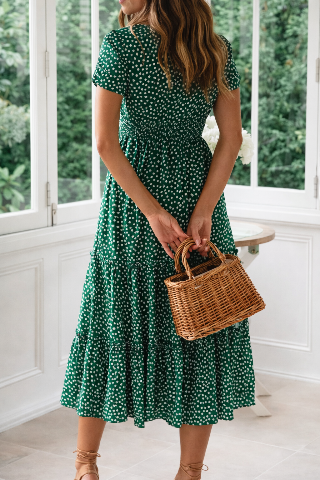 Arlisse | Vestido Midi con Estampado
