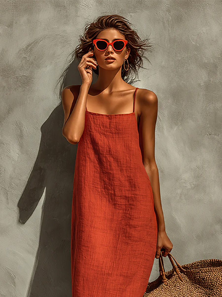 Salma | Vestido Tirantes Bohemio Atemporal