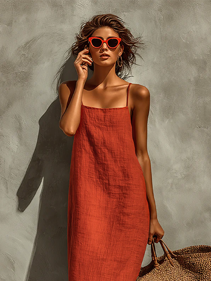 Salma | Vestido Tirantes Bohemio Atemporal