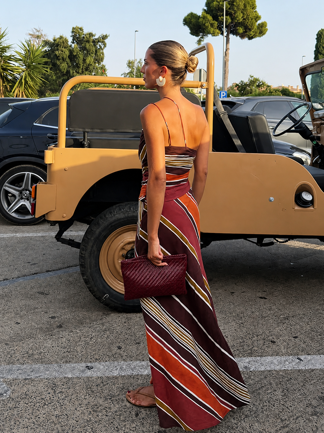 Almera | Vestido Largo Asimétrico Elegante