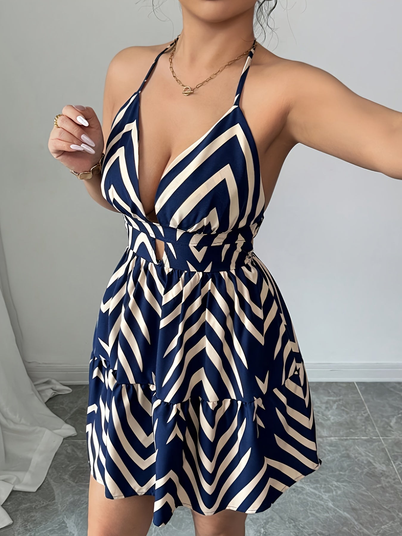 Liorézane | Mini Vestido Rayas Tirantes