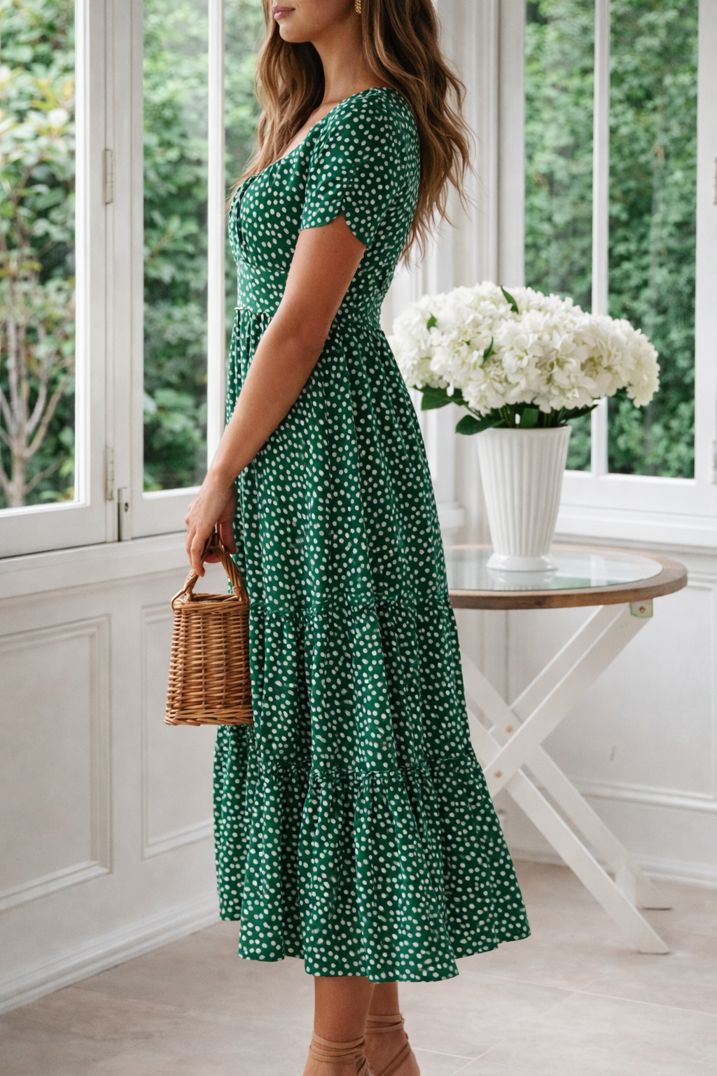 Arlisse | Vestido Midi con Estampado