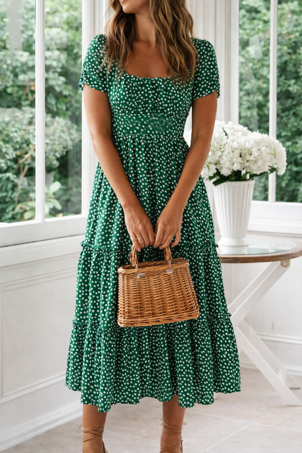 Arlisse | Vestido Midi con Estampado