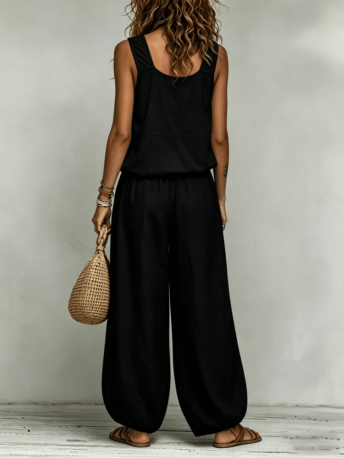 Noira | Conjunto Holgado Top Encaje Pantalón
