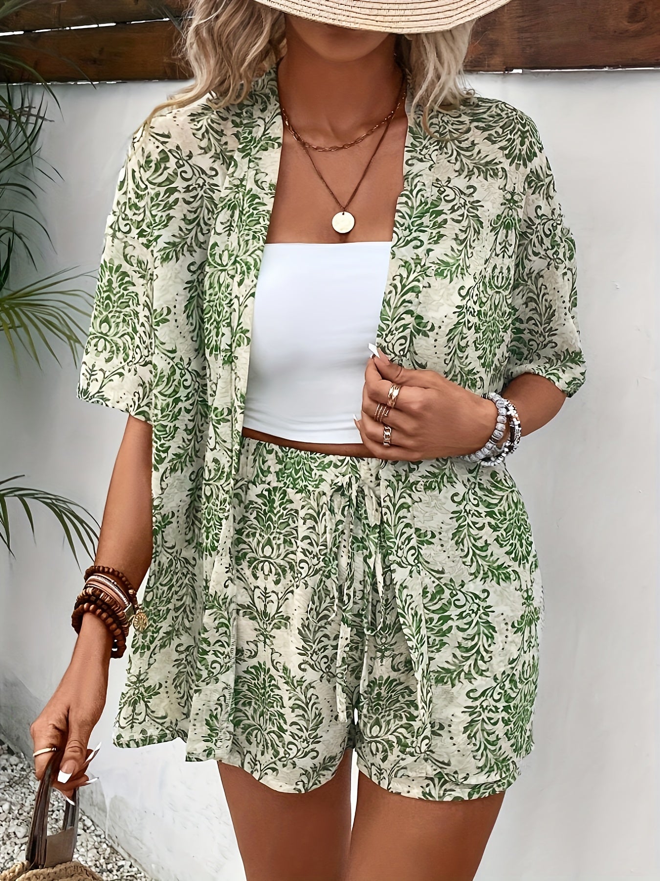 Célunaria | Conjunto Floral Verano Elegante