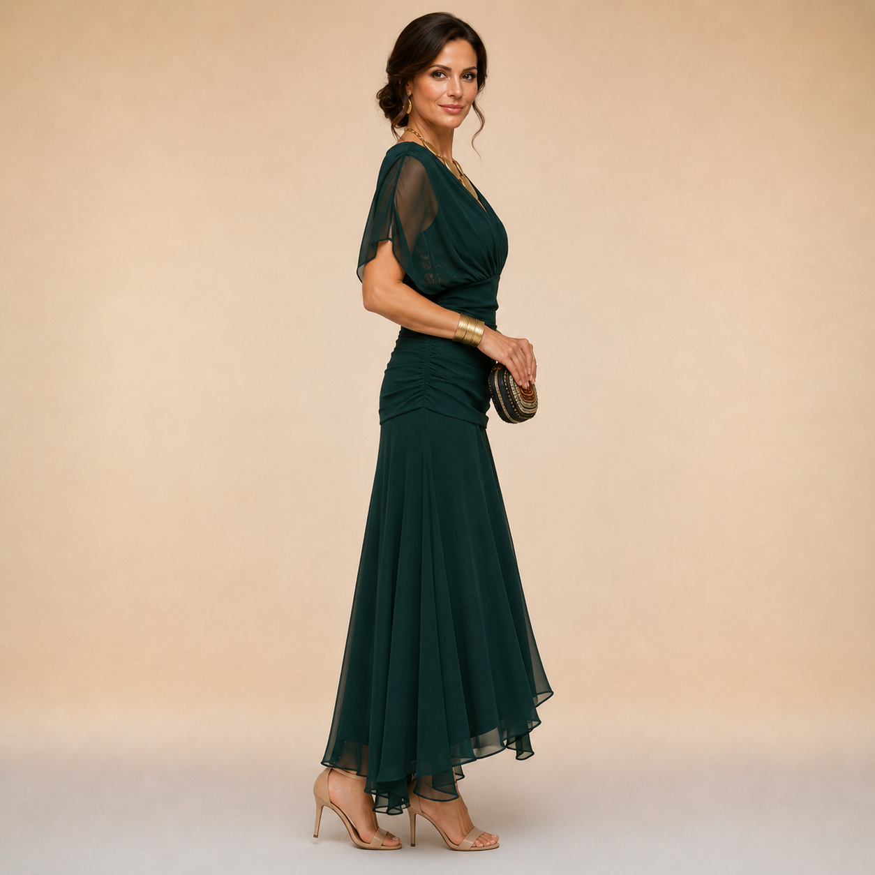 Belora | Vestido Largo Escote V
