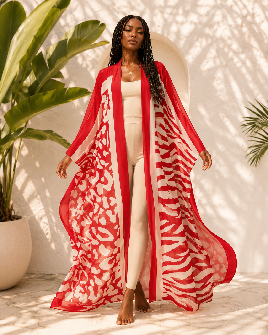 Rouvelle | Kimono Fusión Animal Sabana