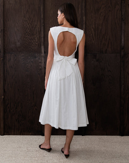 Artois | Vestido Midi Acampanado Estilo Francés
