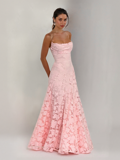 Livea | Vestido Largo Floral Tirantes Elegante