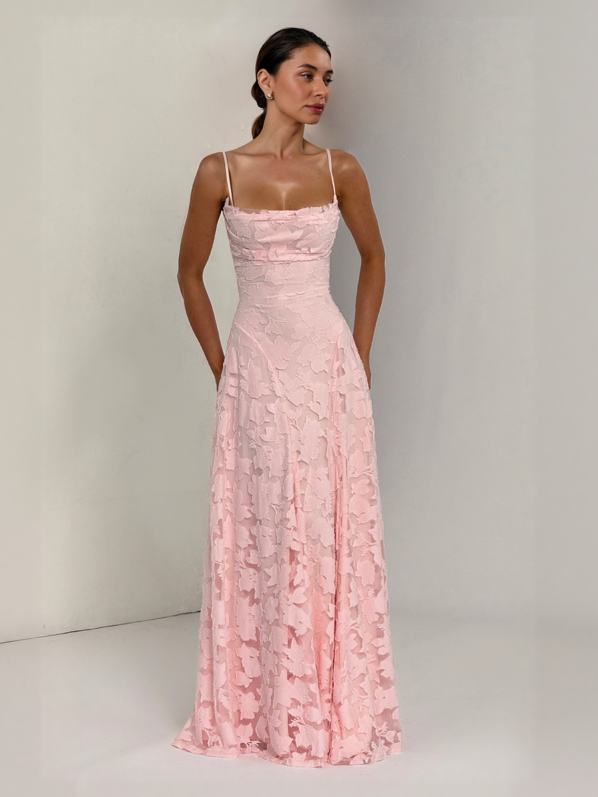 Livea | Vestido Largo Floral Tirantes Elegante