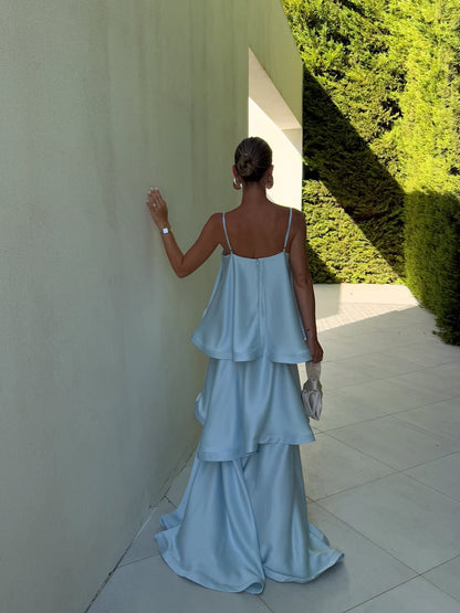 Velunea | Vestido Largo Escalonado