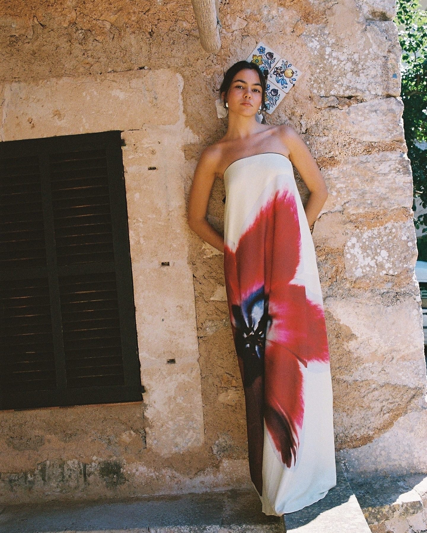 Zaya | Vestido Largo Estampado Floral