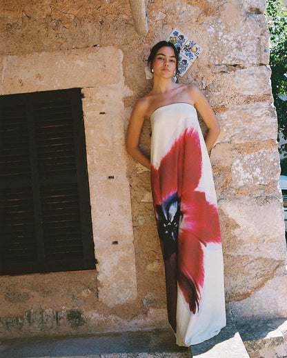 Zaya | Vestido Largo Estampado Floral