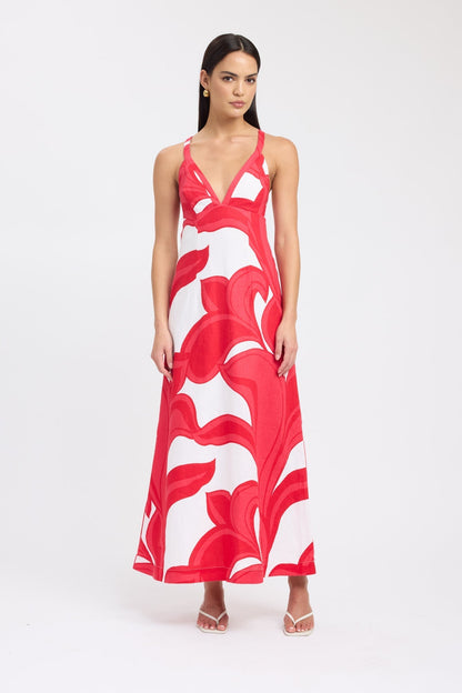 Mirenza | Vestido Largo Floral