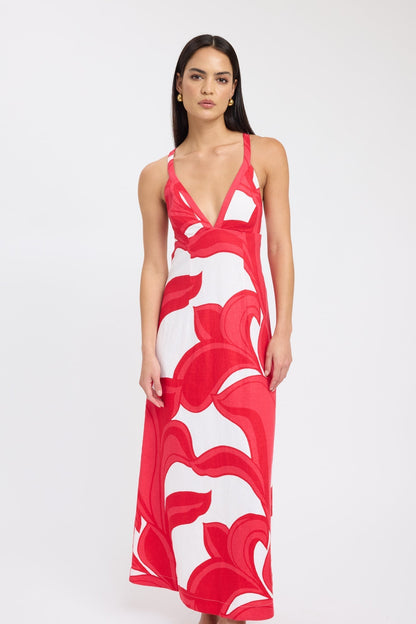 Mirenza | Vestido Largo Floral