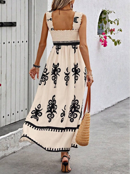 Averia | Vestido Largo Asimétrico Bordado