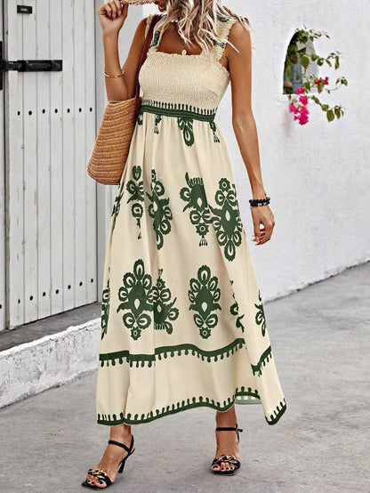 Averia | Vestido Largo Asimétrico Bordado