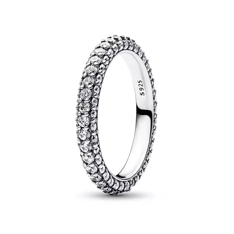 Soléane | Anillo Pavé Lujoso