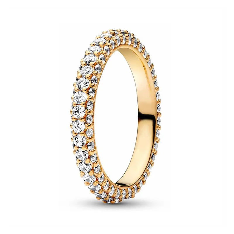 Soléane | Anillo Pavé Lujoso