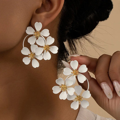 Florenza | Pendientes Flor Colgante