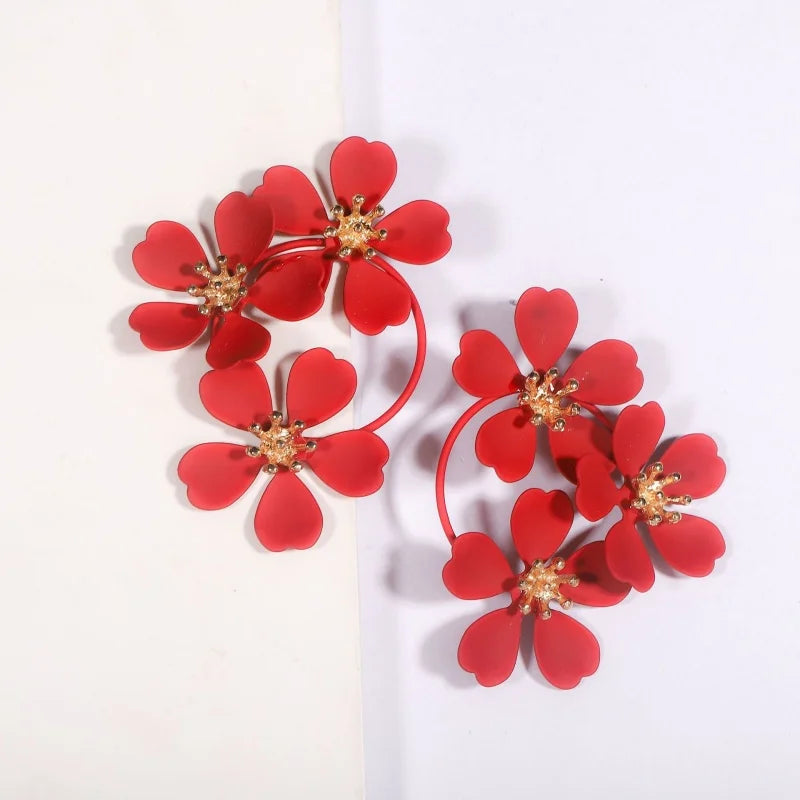 Florenza | Pendientes Flor Colgante