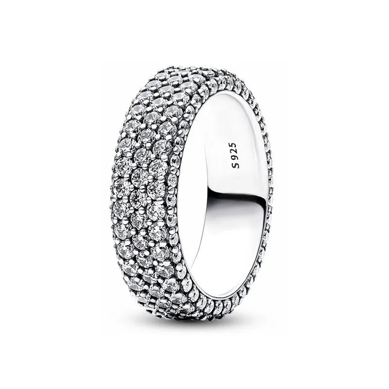 Soléane | Anillo Pavé Lujoso