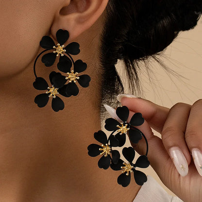 Florenza | Pendientes Flor Colgante