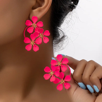 Florenza | Pendientes Flor Colgante