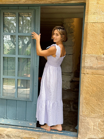 Amarisse | Vestido Largo Vichy